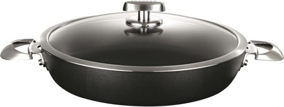 Scanpan 32 cm chefpande med glaslåg - Pro IQ