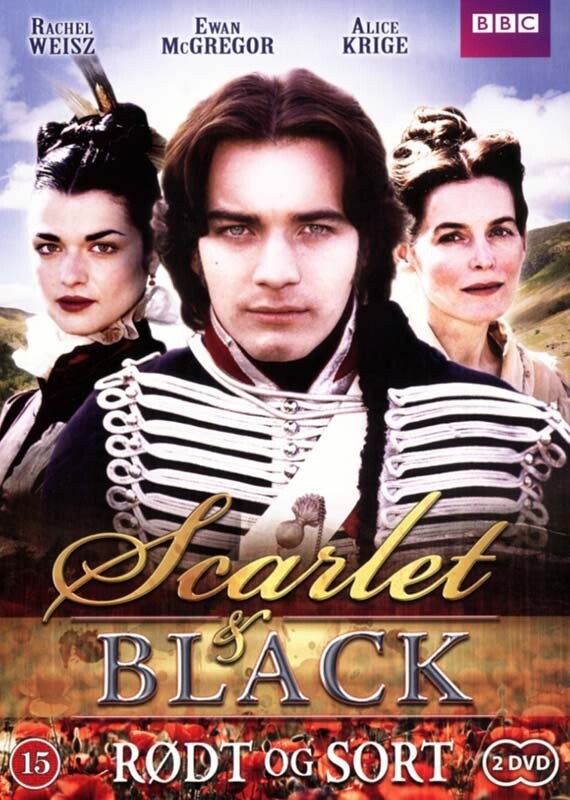 Scarlet And Black / Rødt Og Sort - DVD - Film