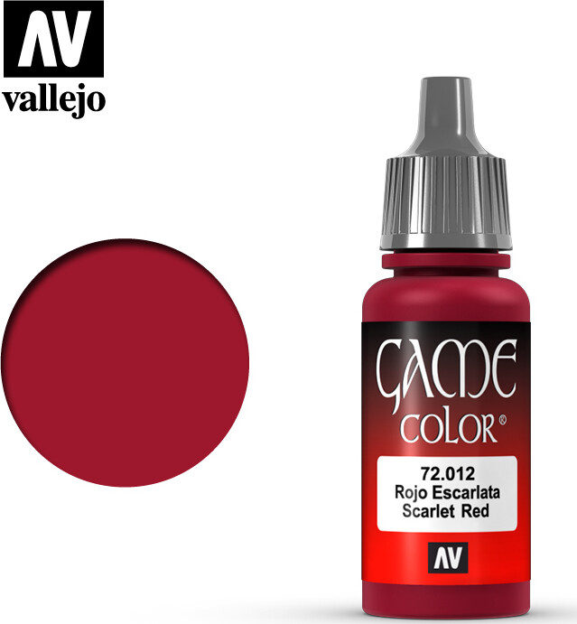 Billede af Scarlett Red 18ml - 72012 - Vallejo hos Gucca.dk