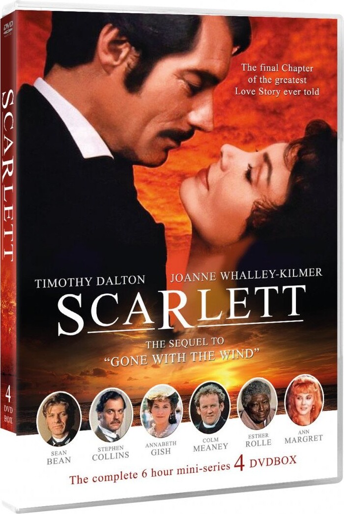 Scarlett - 4 DVD box Mini series - Sequel to Gone with the wind - 30 Years anniversary edition