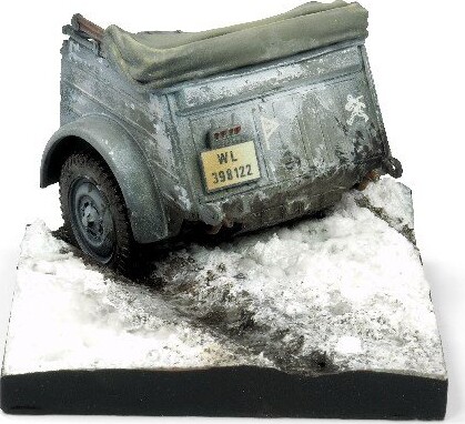 Vallejo Scenics - Kubelwagen Rear - Sc007 - 5,5x5,5 Cm