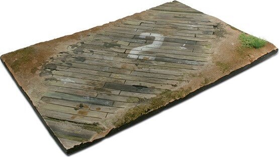 Vallejo Scenics - Wooden Airfield Surface - Sc102 - 31x21 Cm