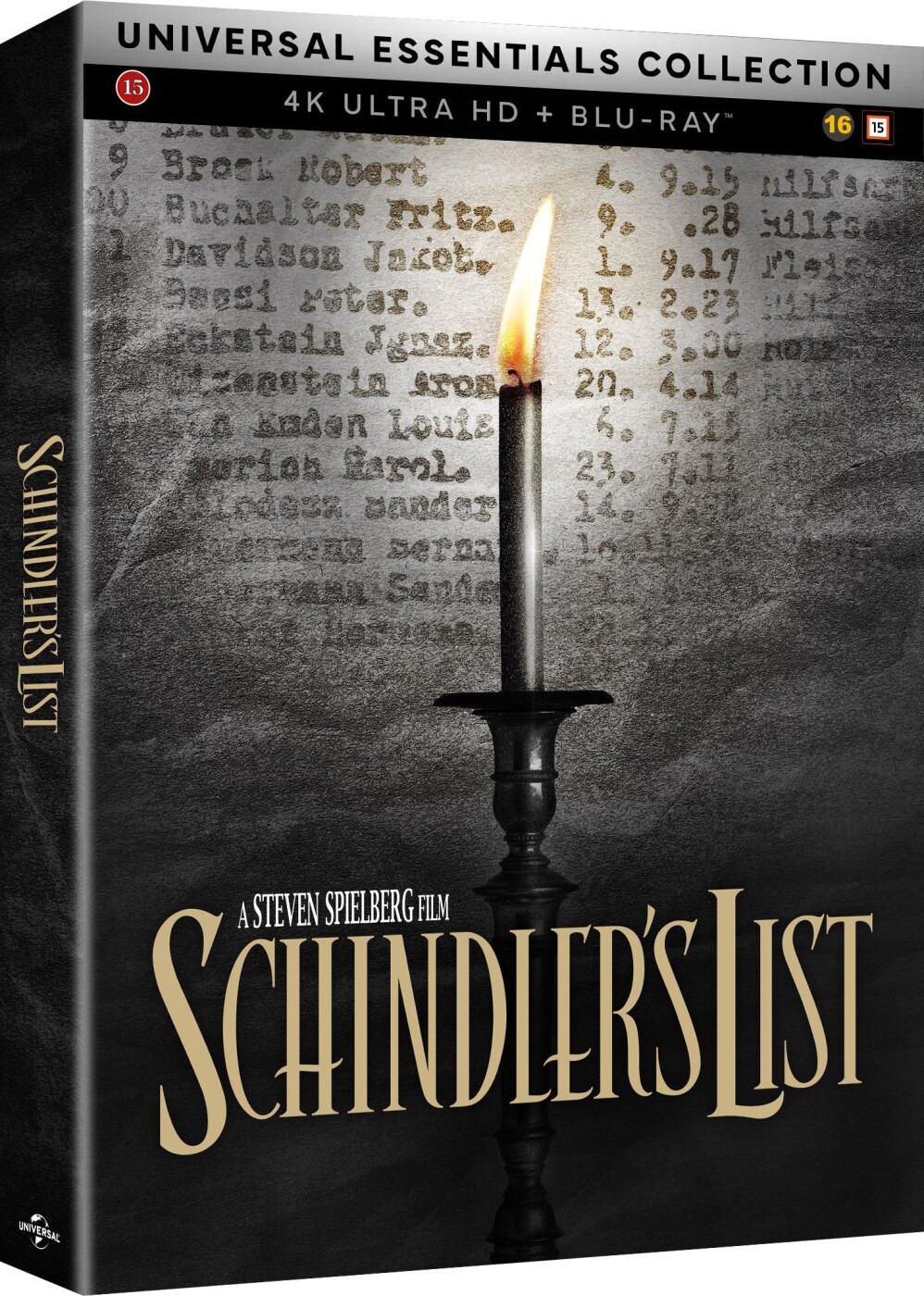 Schindler's List - 30th Anniversary Limited Edition - 4K Blu-Ray