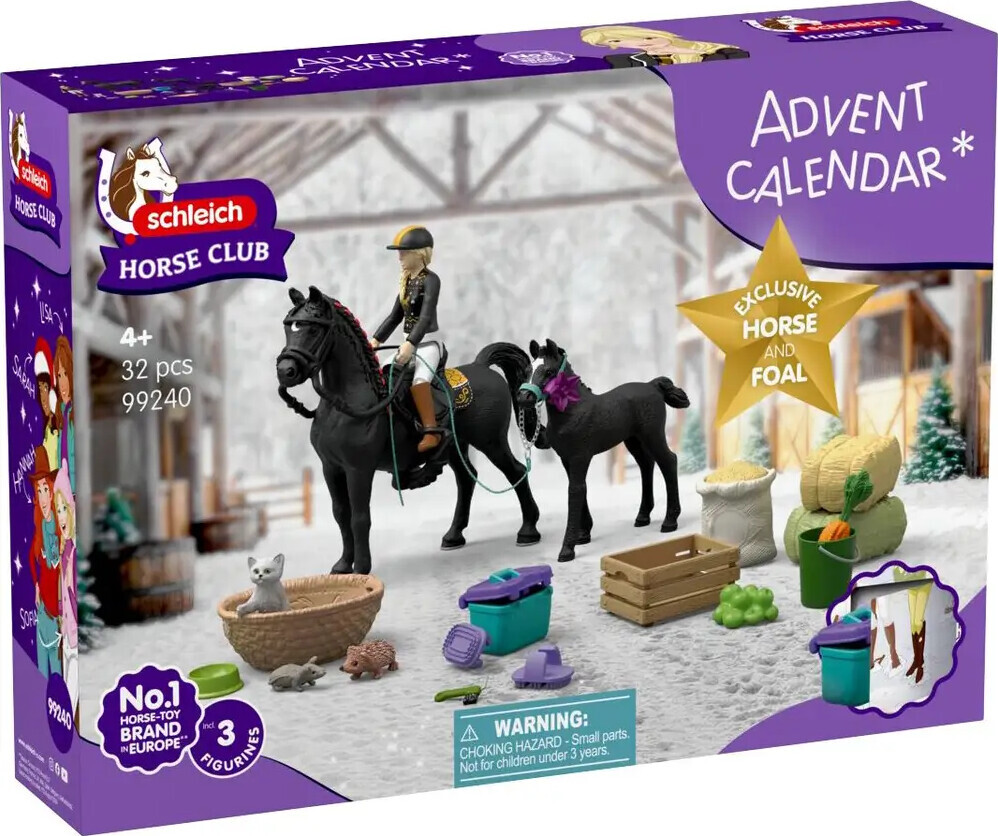 Schleich 99240 - Heste Julekalender 2026 - Horse Club