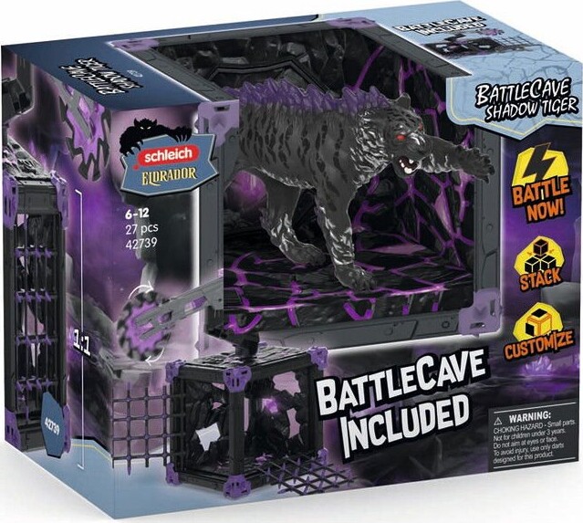 Schleich Eldrador Creatures - Battlecave Shadow Tiger - 42739