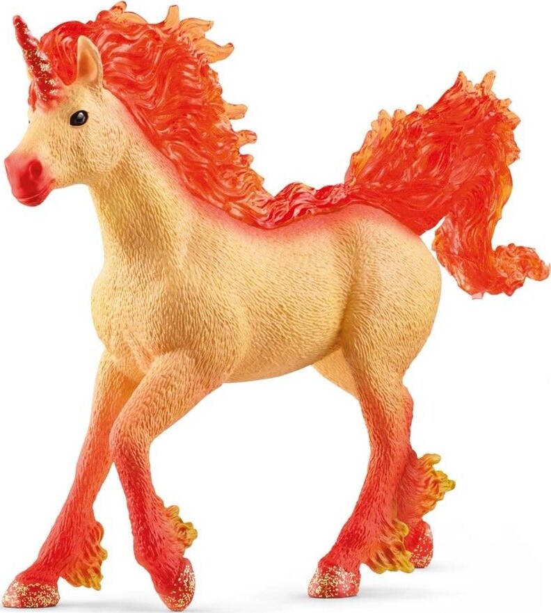 Schleich Bayala - Elementa Ild Enhjørning Hingst Figur - 70756