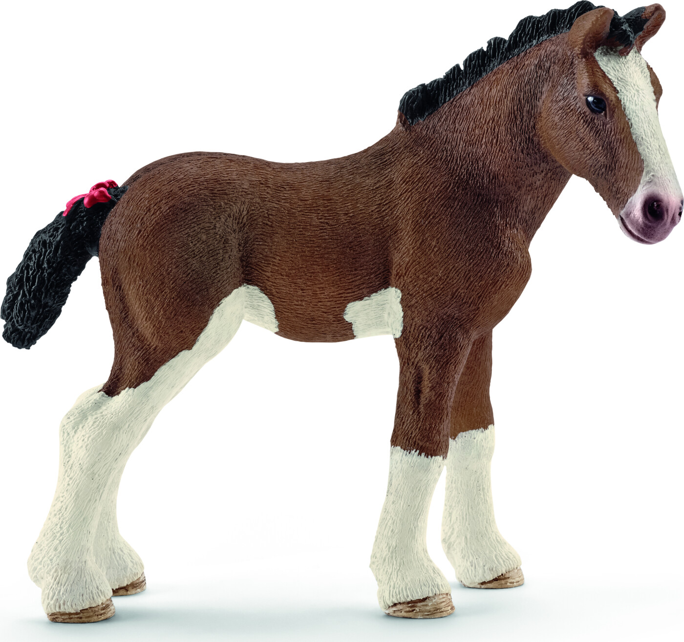 Schleich 13810 - Clydesdale Føl Hest - Farm World