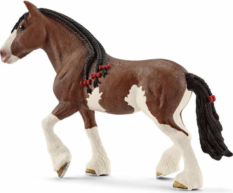 Schleich 13809 - Clydesdale Hoppe Hest - Farm World