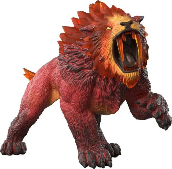 Schleich Lava Sabertoothed Tiger - special edition