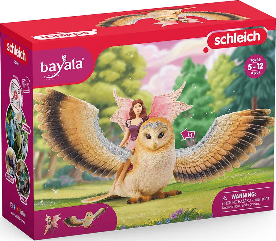 Schleich Bayala - Fe På Glam Ugle - 70789