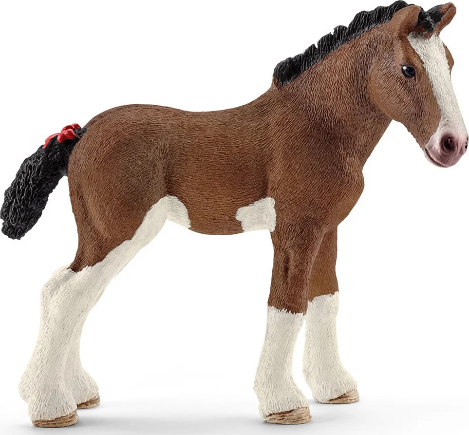 Schleich 13810 - Clydesdale Føl Hest - Farm World