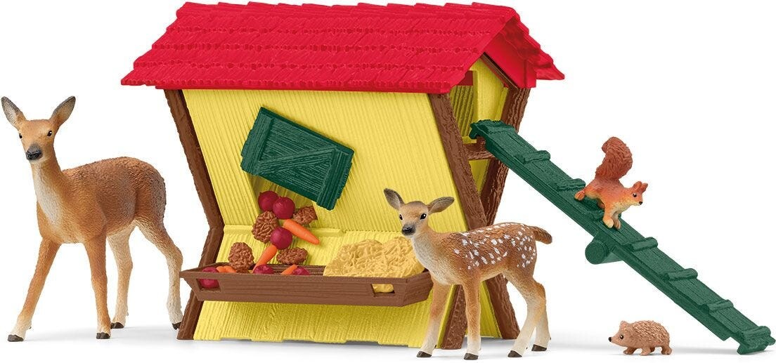 Schleich Farm World - Fodring Af Skovens Dyr - 42658