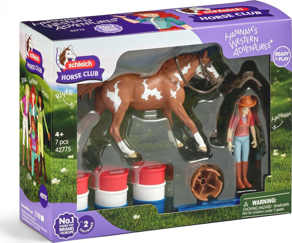 Schleich Horse Club - Hannahs Western Adventures - 7 Dele - 4277