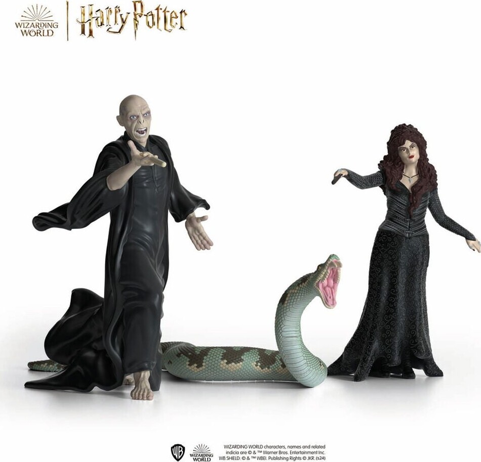 Schleich - Harry Potter - Voldemort,nagini & Bellatrix Lestrange