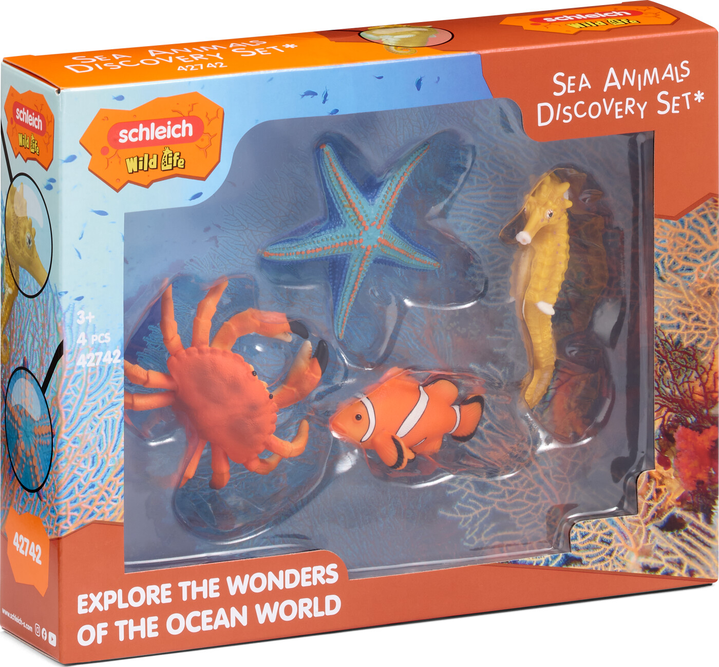 Schleich 42742 - Sea Animals Discovery Set - Wild Life