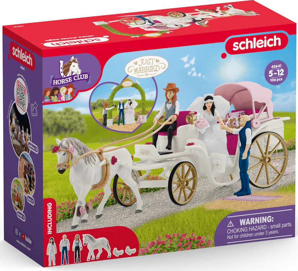 Schleich Horse Club - Bryllupsvogn - 42641