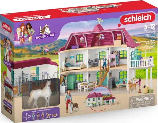 Schleich Horse Club - Lakeside Landhus Og Stald - 42706 billede