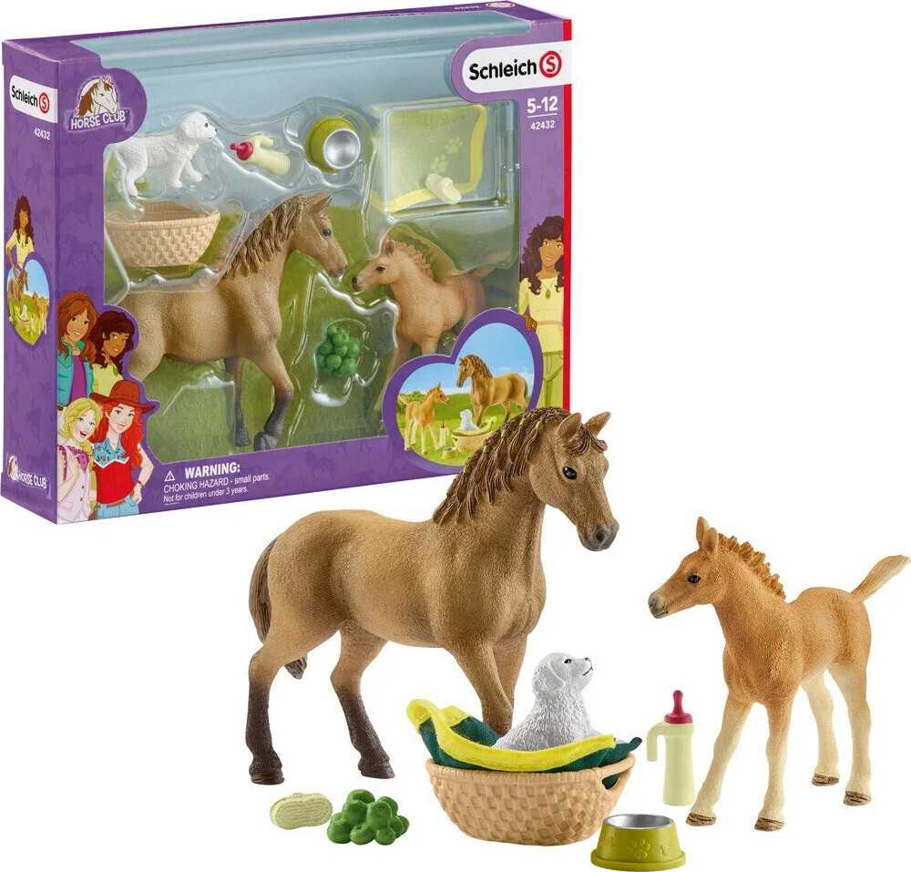Schleich - Horse Club - Sarahs Pleje Af Dyreunger (42432)