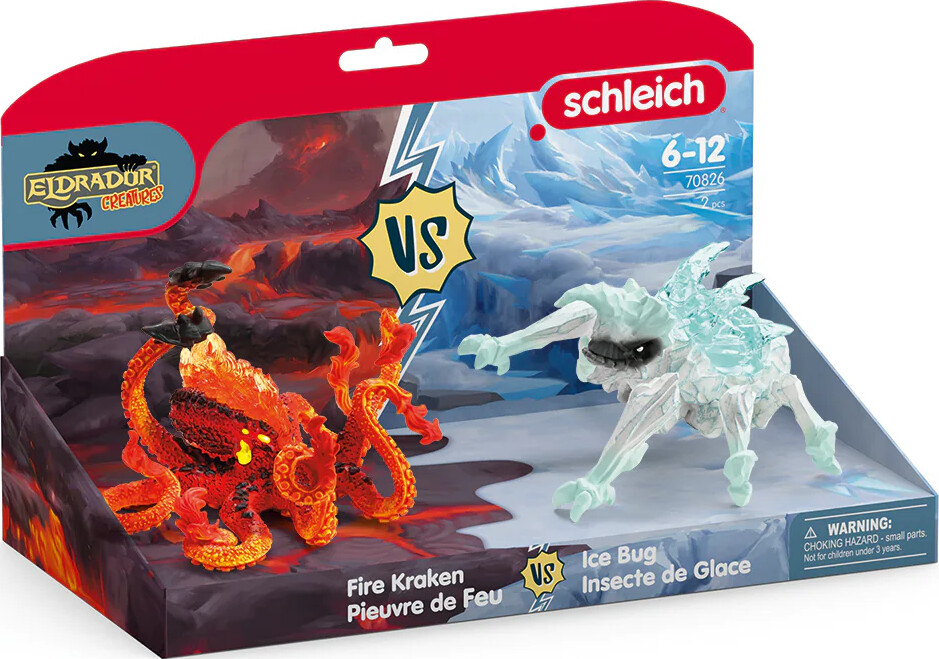 Schleich 70826 - Fire Kraken Vs. Ice Bug - Eldrador