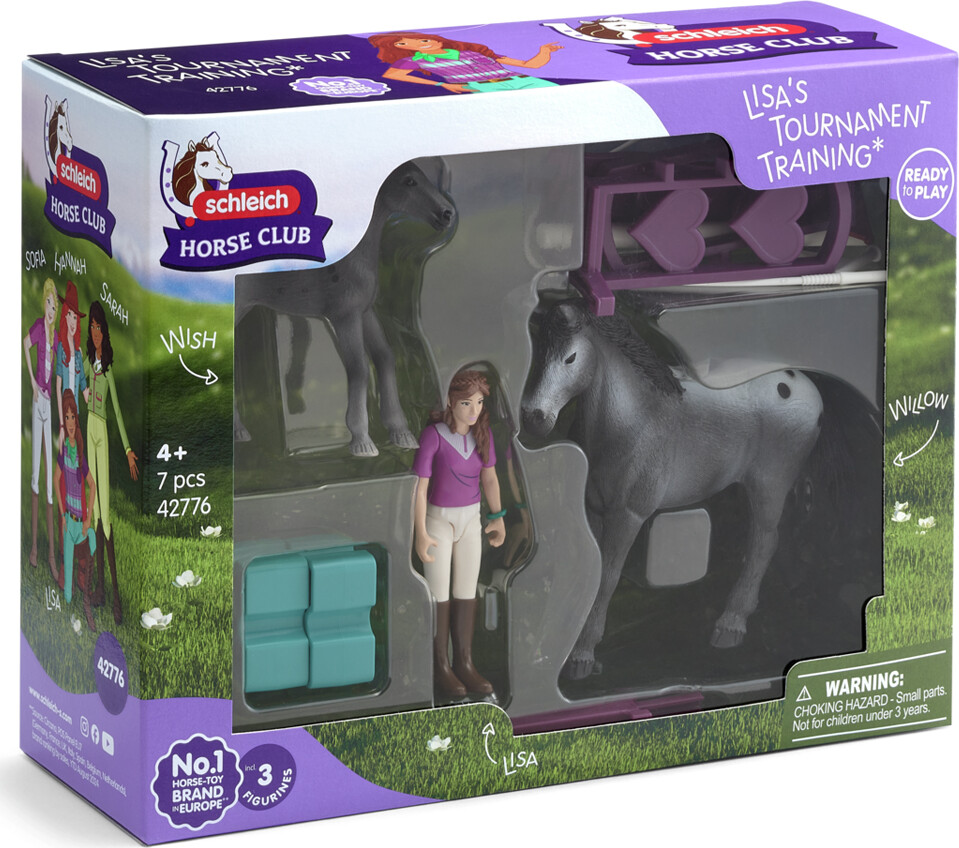 Schleich 42776 - Lisa's Tournament Training - Heste - Horse Club