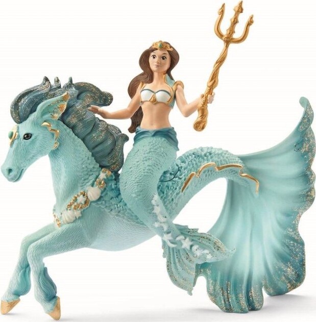 Schleich Bayala - Havfrue Eyela På Undervandshest - 70594