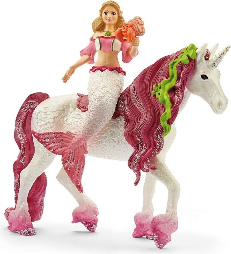 Schleich Bayala - Havfrue Feya På Undervandsenhjørning - 70593