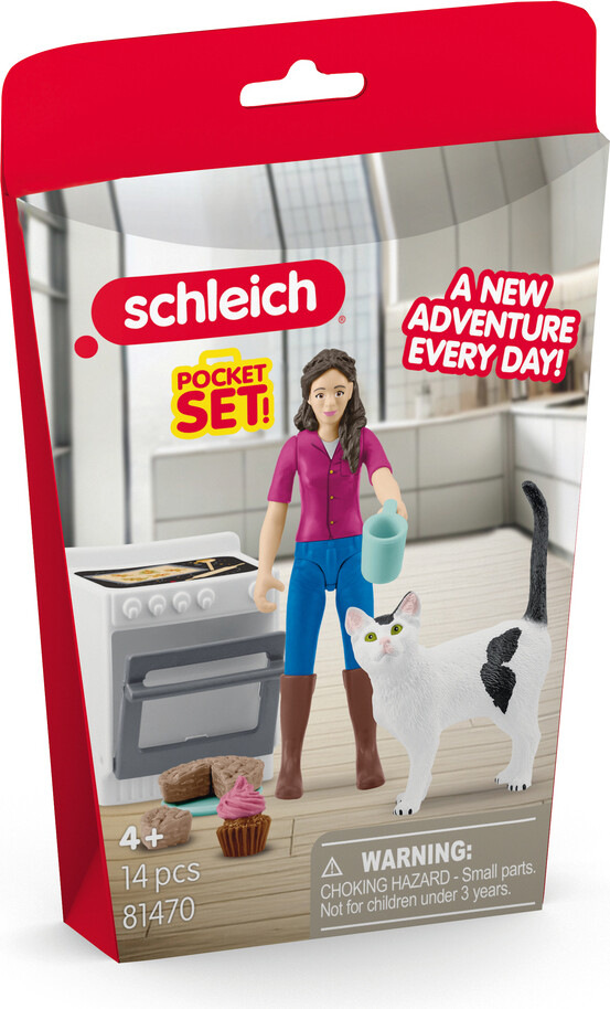 Schleich - Pocket Sæt Bageeftermiddag