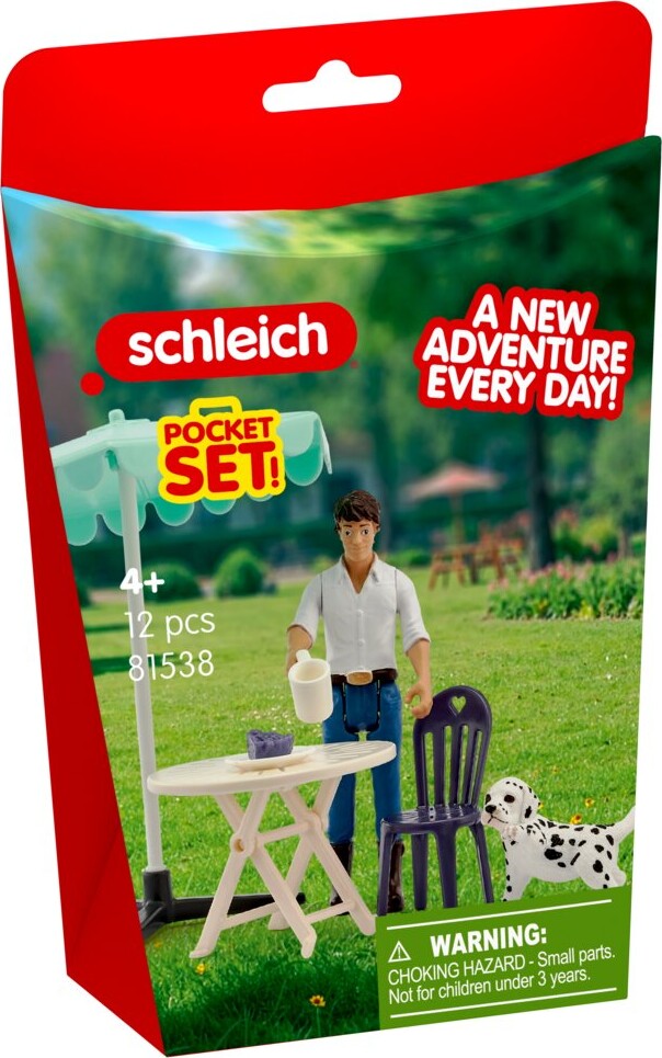 Schleich 81538 - Pocket Set - Kaffe Snak - Hund - Horse Club