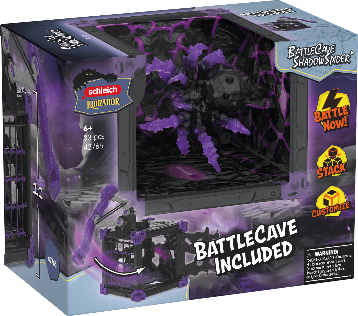 Schleich 42765 - Battlecave Shadow Spider - Eldrador