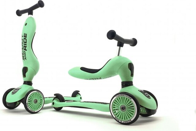 Scoot And Ride Highwaykick 1 - Løbehjul Og Løbecykel - Grøn