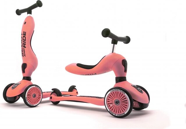 Scoot And Ride Highwaykick 1 - Løbehjul Og Løbecykel - Peach