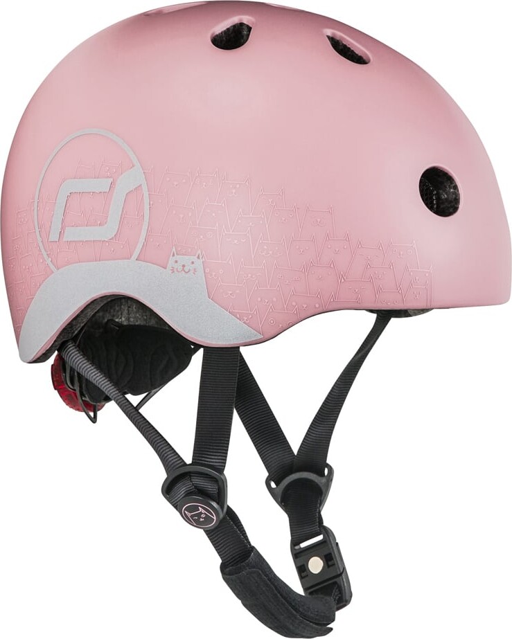 Scoot And Ride - Cykelhjelm Til Børn - Xxs - 45-51 Cm - Rose