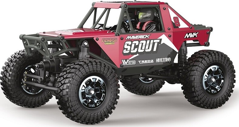 Maverick Rc - Scout-24 Rc Rock Crawler 4x4 - Rød - Mv151301