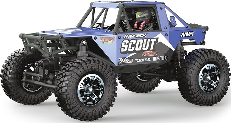 Maverick Rc - Scout-24 Flux Rc Rock Crawler - Blå - Mv151303