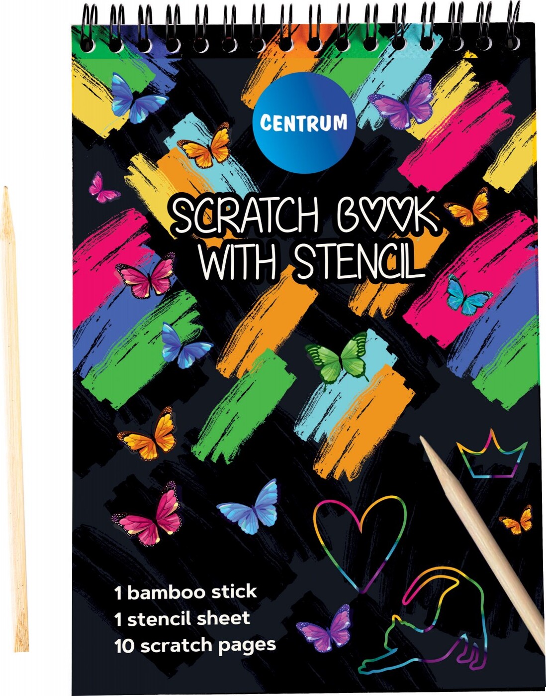 Scratch Book 17,5 X 12,4 Cm - Centrum