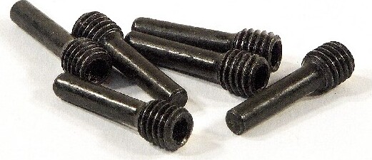 Screw Shaft M5x3x18mm (black/6pcs) - Hp86095 - Hpi Racing