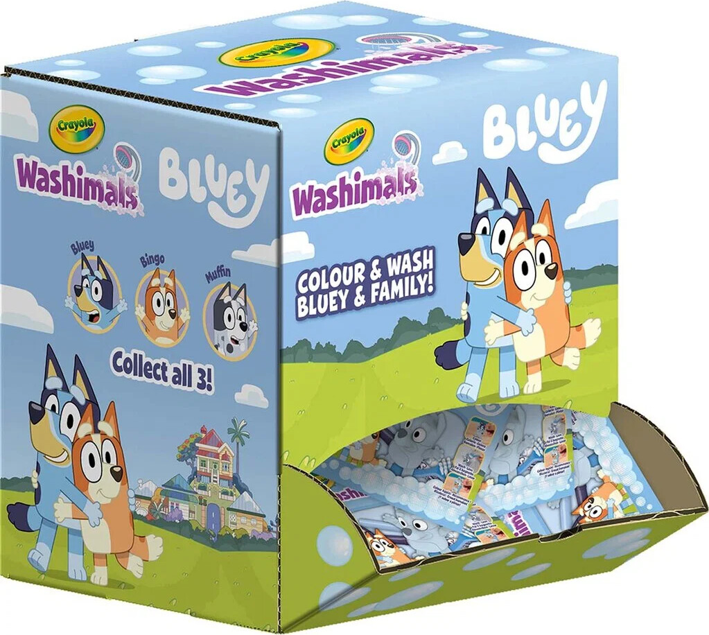 Scribble Scrubbie Bluey 24 Dele Assorteret