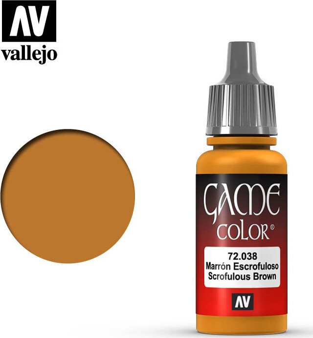 Billede af Scrofulous Brown 18ml - 72038 - Vallejo