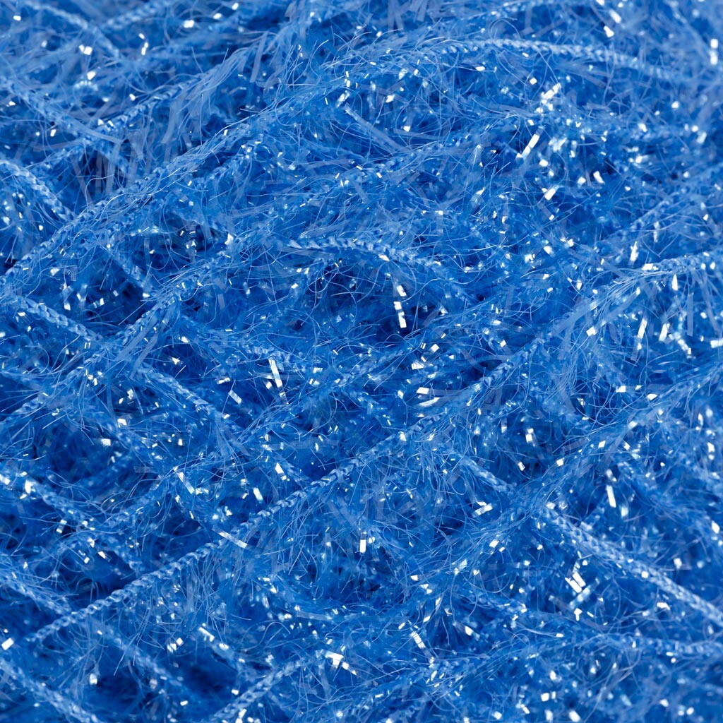 Scrubby Garn - L 90 M - Blå - 50 G