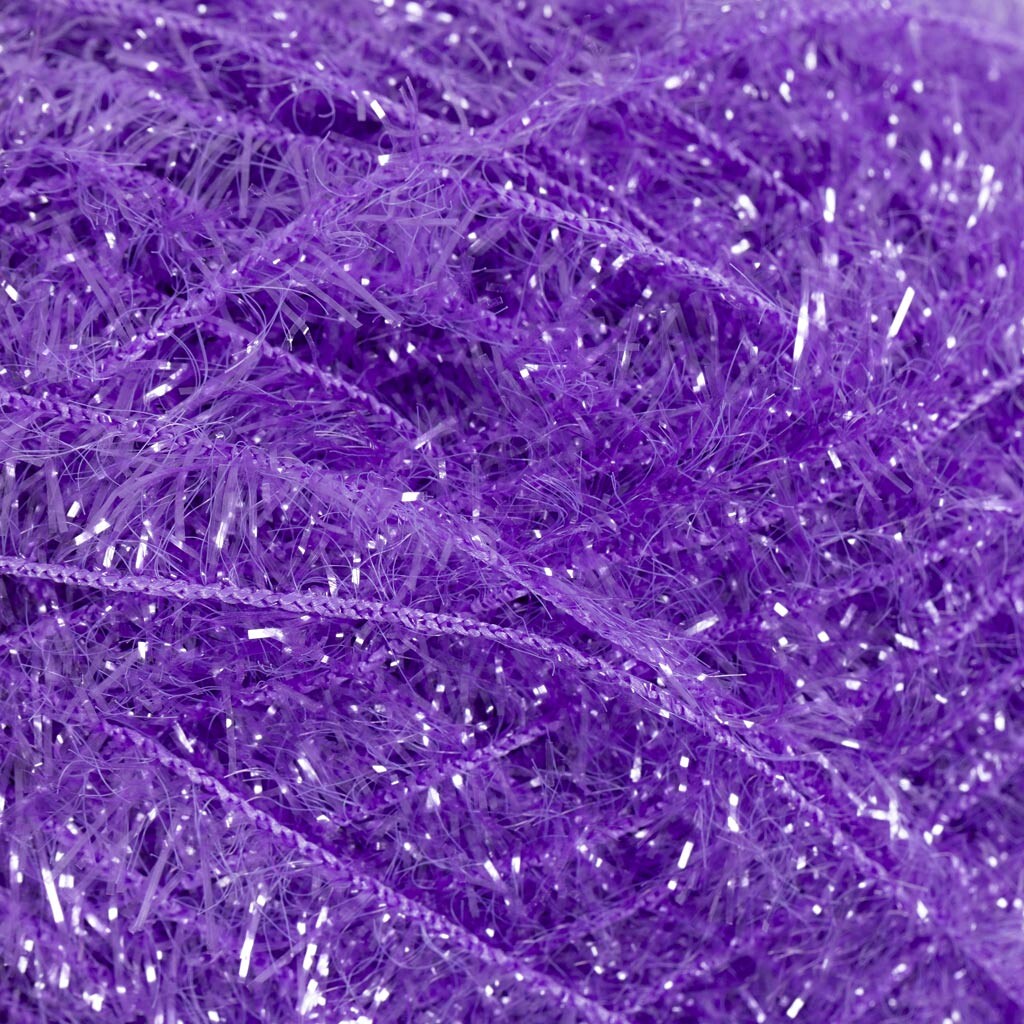 Scrubby Garn - L 90 M - Lilla - 50 G