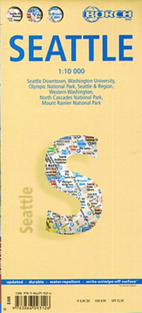 Seattle - Borch Maps  - English book
