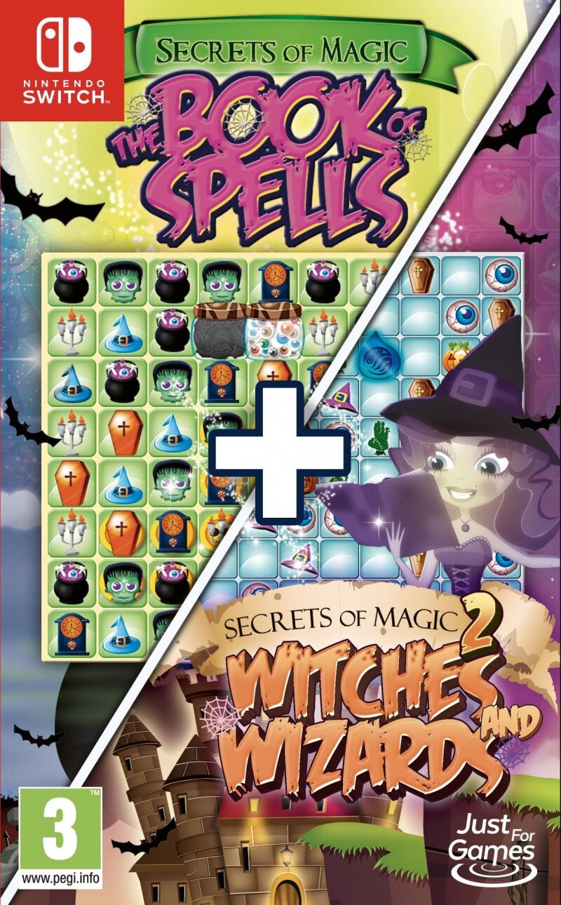 Secrets Of Magic 1 & 2 - Kode I Boks - Nintendo Switch