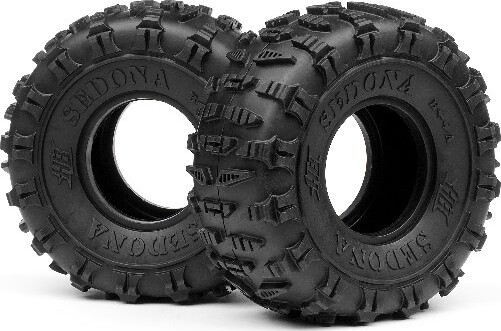 Sedona Tire (white/rock Crawler/2pcs) - Hp67918 - Hpi Racing