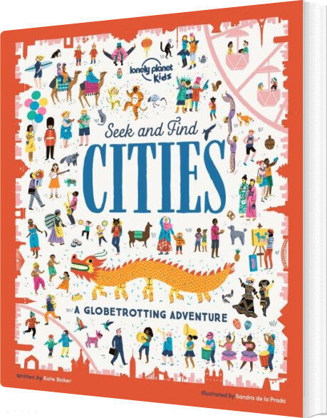 Seek And Find Cities: A Globetrotting Adventure - Kate Baker - English Book