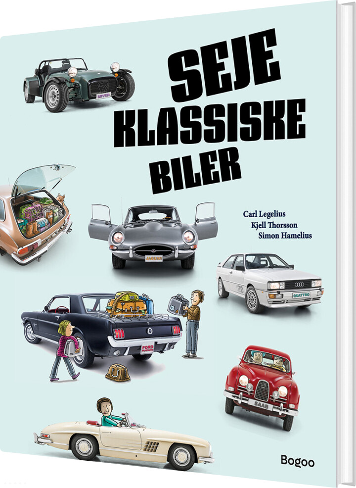 Seje Klassiske Biler - Carl Legelius - Bog