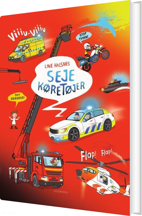 Billede af Seje Køretøjer - Line Halsnes - Bog