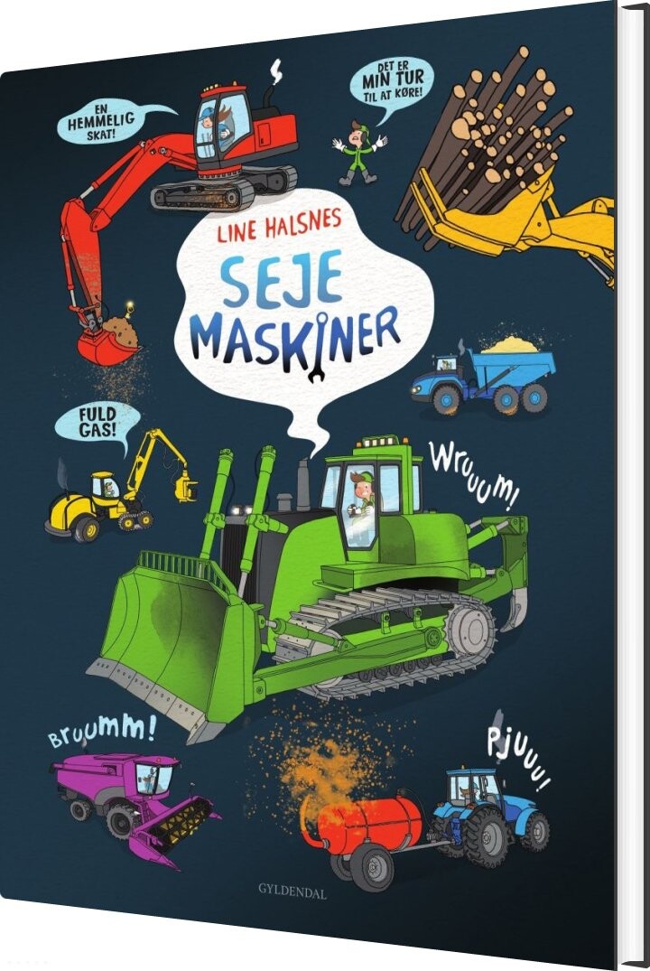 Billede af Seje Maskiner - Line Halsnes - Bog