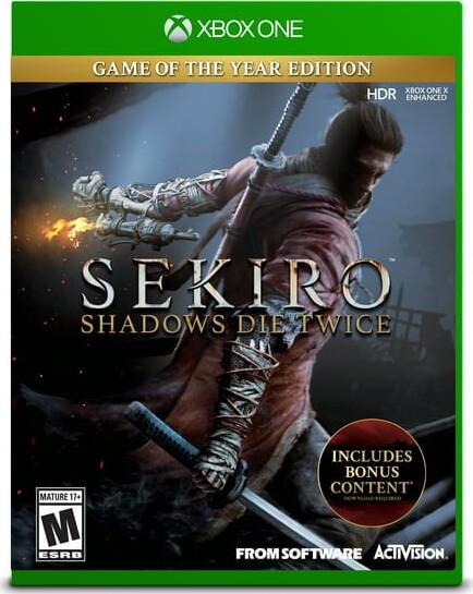 Sekiro: Shadows Die Twice - Import - Xbox One
