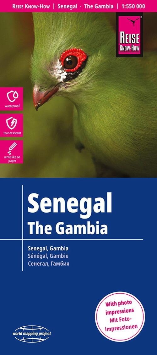 Billede af Senegal & The Gambia - Reise Know-how - English Book