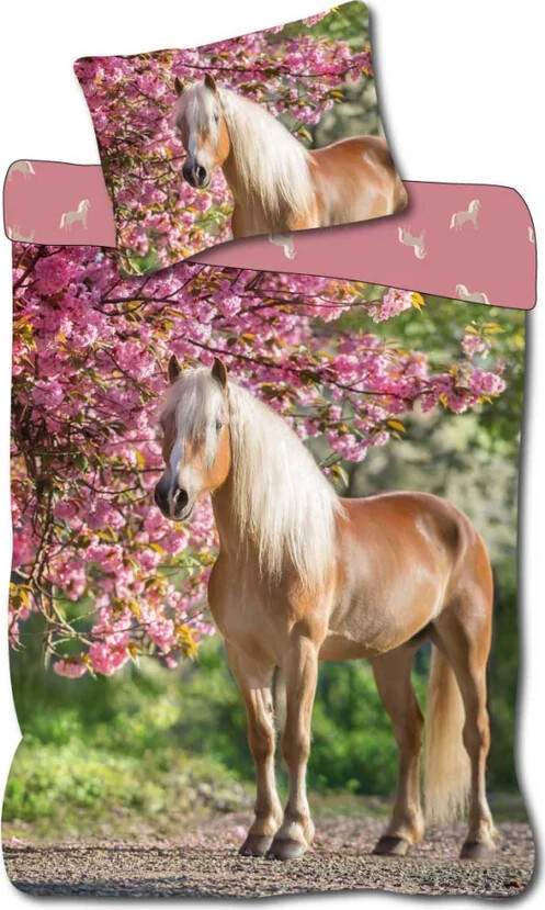 Brandmac - Hest Sengetøj - 100x140 Cm - Junior Str.
